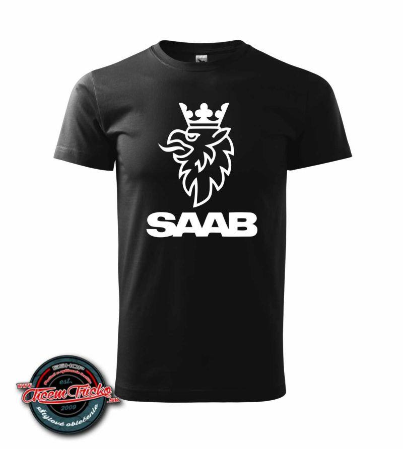 Tričko s potlačou Saab