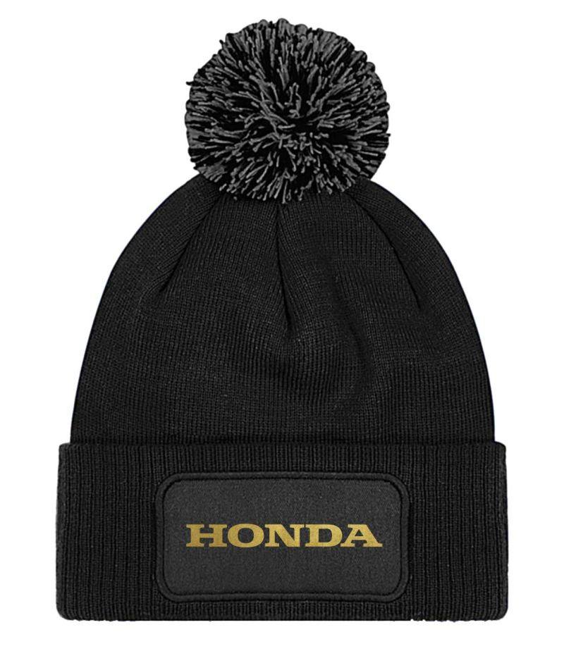 Zimná čiapka s motívom Honda gold