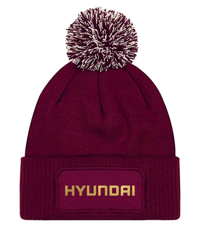 Zimná čiapka s motívom Hyundai gold