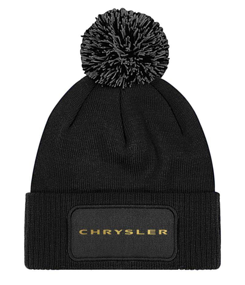 Zimná čiapka s motívom Chrysler gold