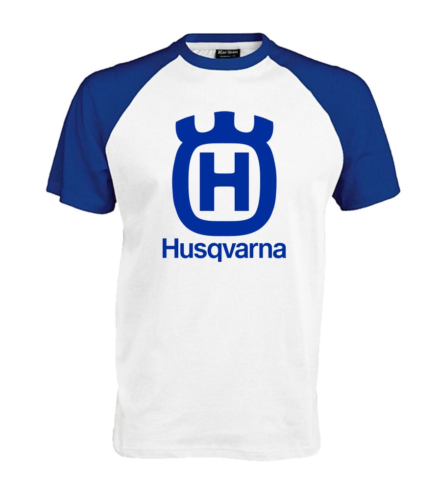 Baseballové tričko s motívom Husqvarna