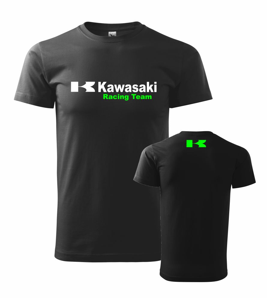 Tričko s motívom Kawasaki Racing team