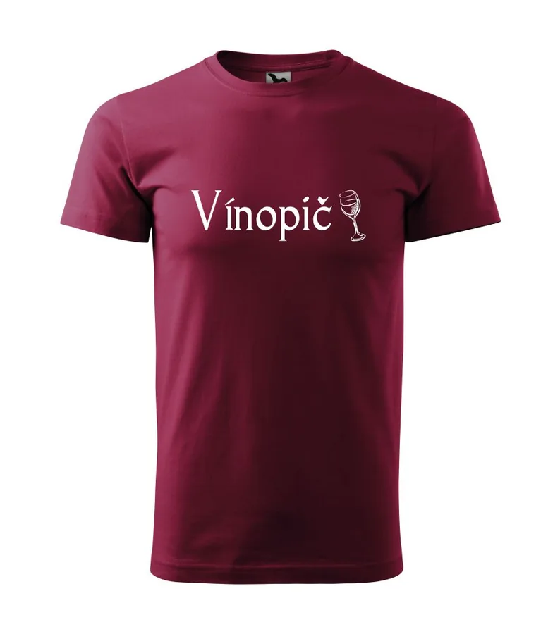 Tričko s potlačou Vínopič