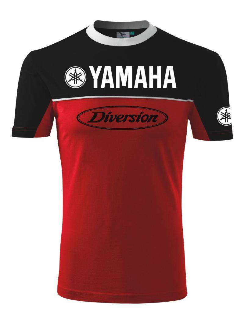 Tričko s potlačou Yamaha Diversion