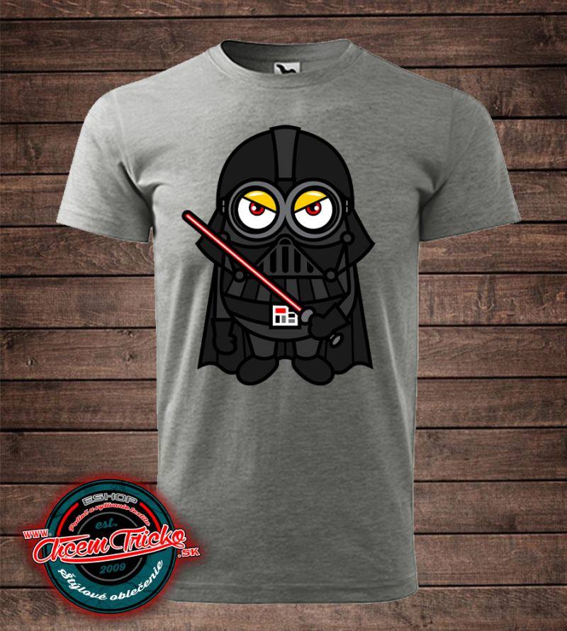 Tričko s potlačou Mimoň - Darth Vader