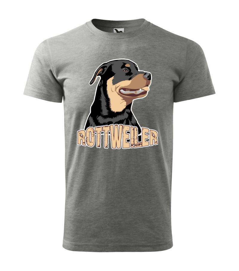 Tričko s potlačou Rottweiler