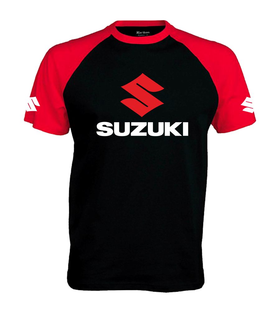 Baseballové tričko s potlačou Suzuki