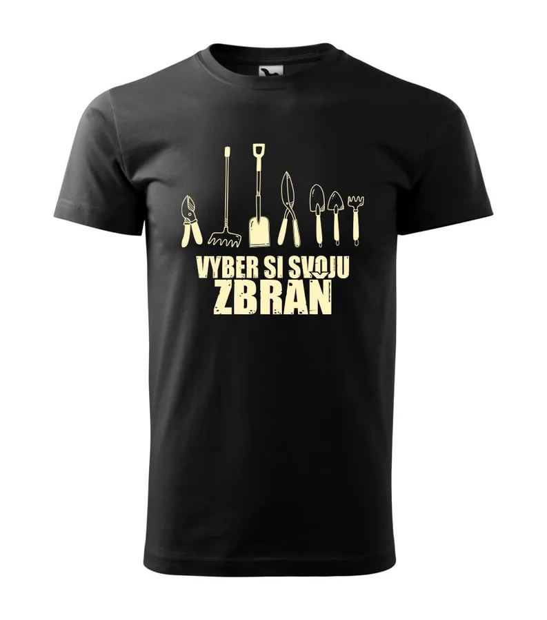 Tričko Vyber si svoju zbraň