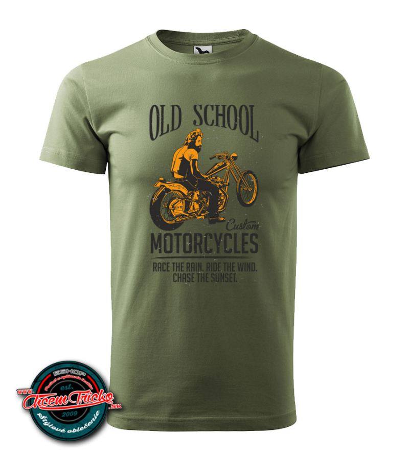 Moto tričko Old shool