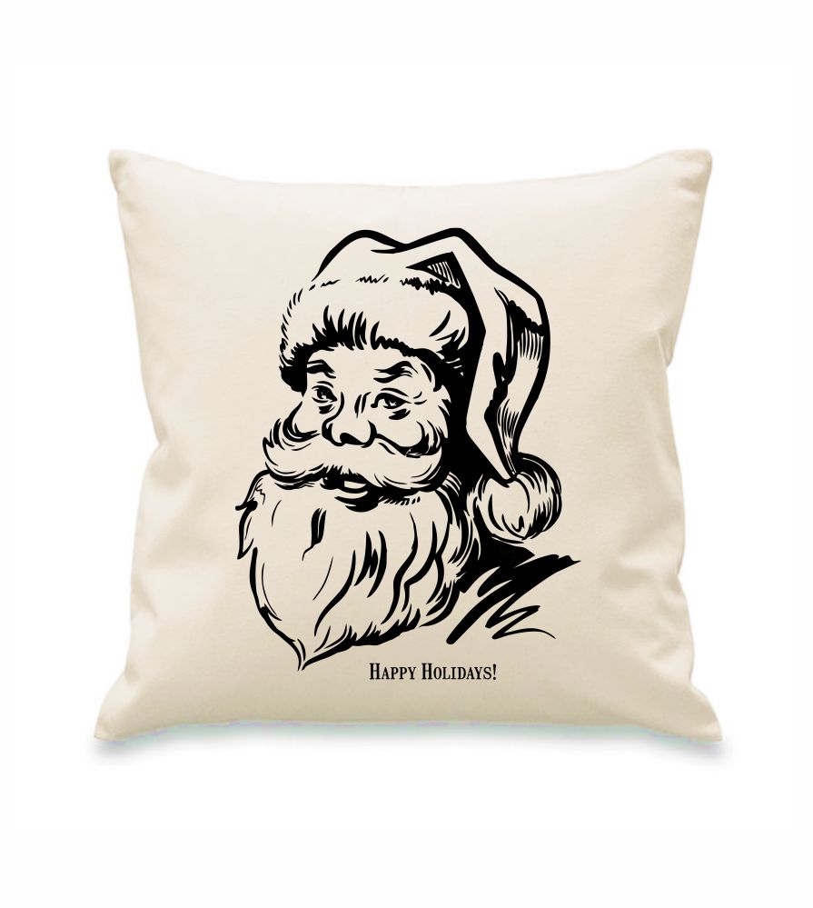 Vankúš bavlnený Happy Holidays