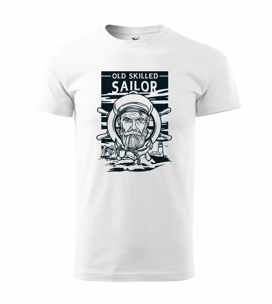 Pánske tričko Old Skilled Sailor