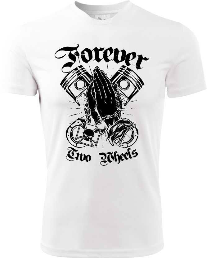 Funkčné Cool-DRY moto tričko s potlačou Forever