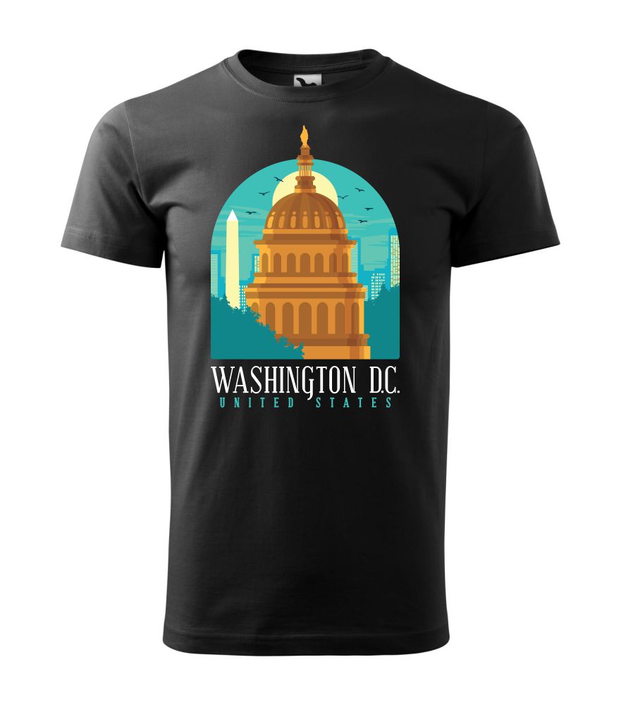 Dámske / pánske tričko Washington DC