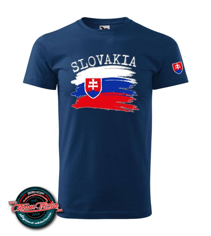 Tričko Slovakia flag