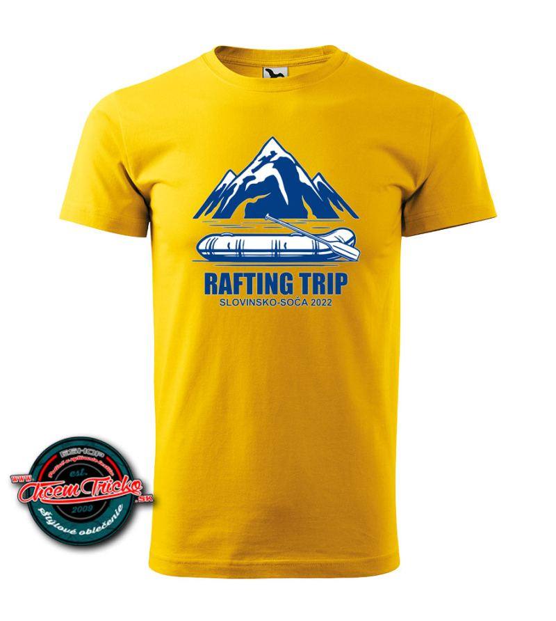 Pánske tričko Rafting tour /vaše mesto/