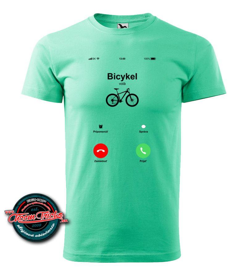 Tričko Bicykel volá