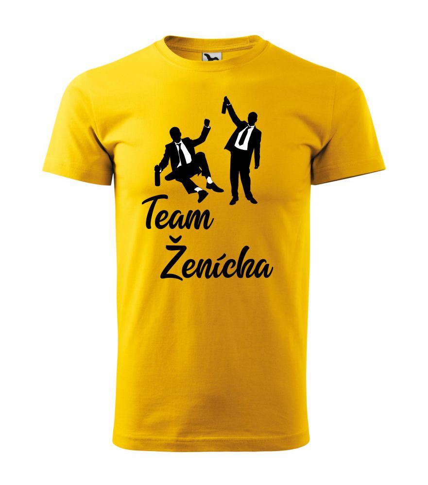 Tričko na rozlúčku so slobodou Team ženícha