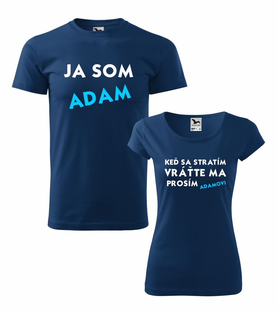 Tričká s potlačou Keď sa stratím, vráťte ma! 2