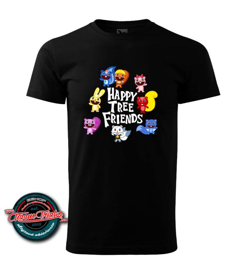 Dámske / pánske tričko Happy tree friends