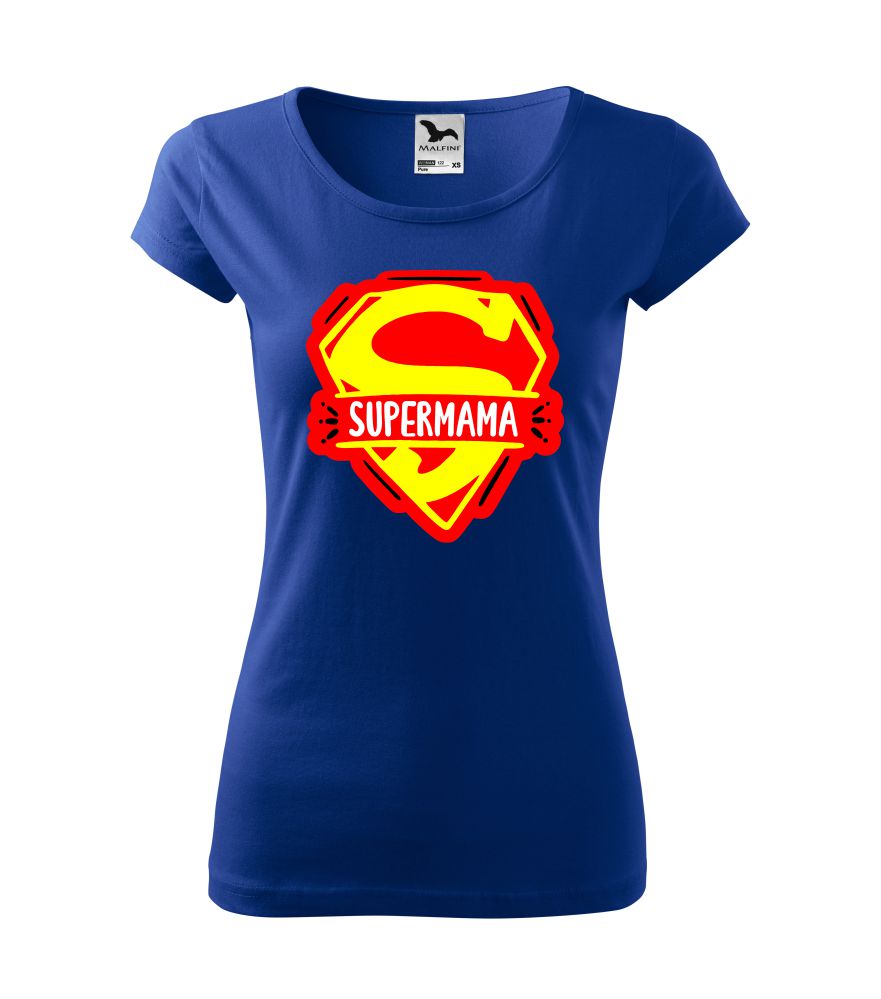 Tričko s potlačou Super Mama