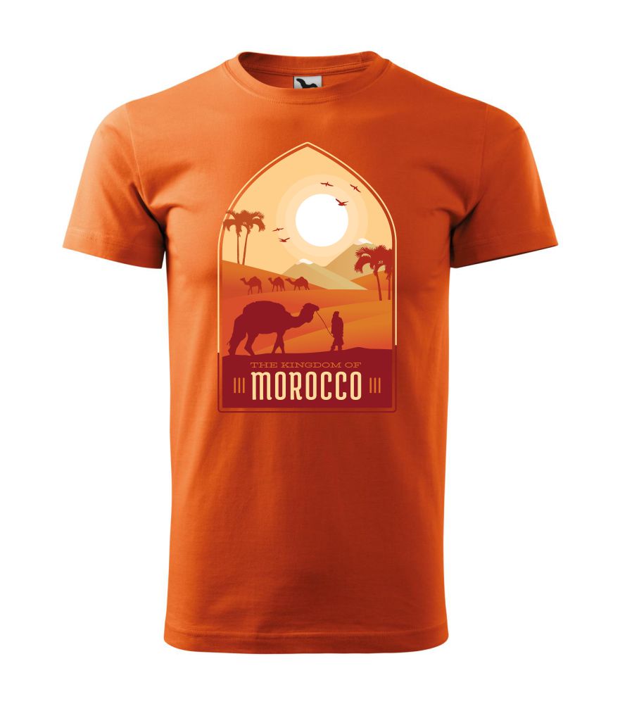 Tričko s potlačou Morocco