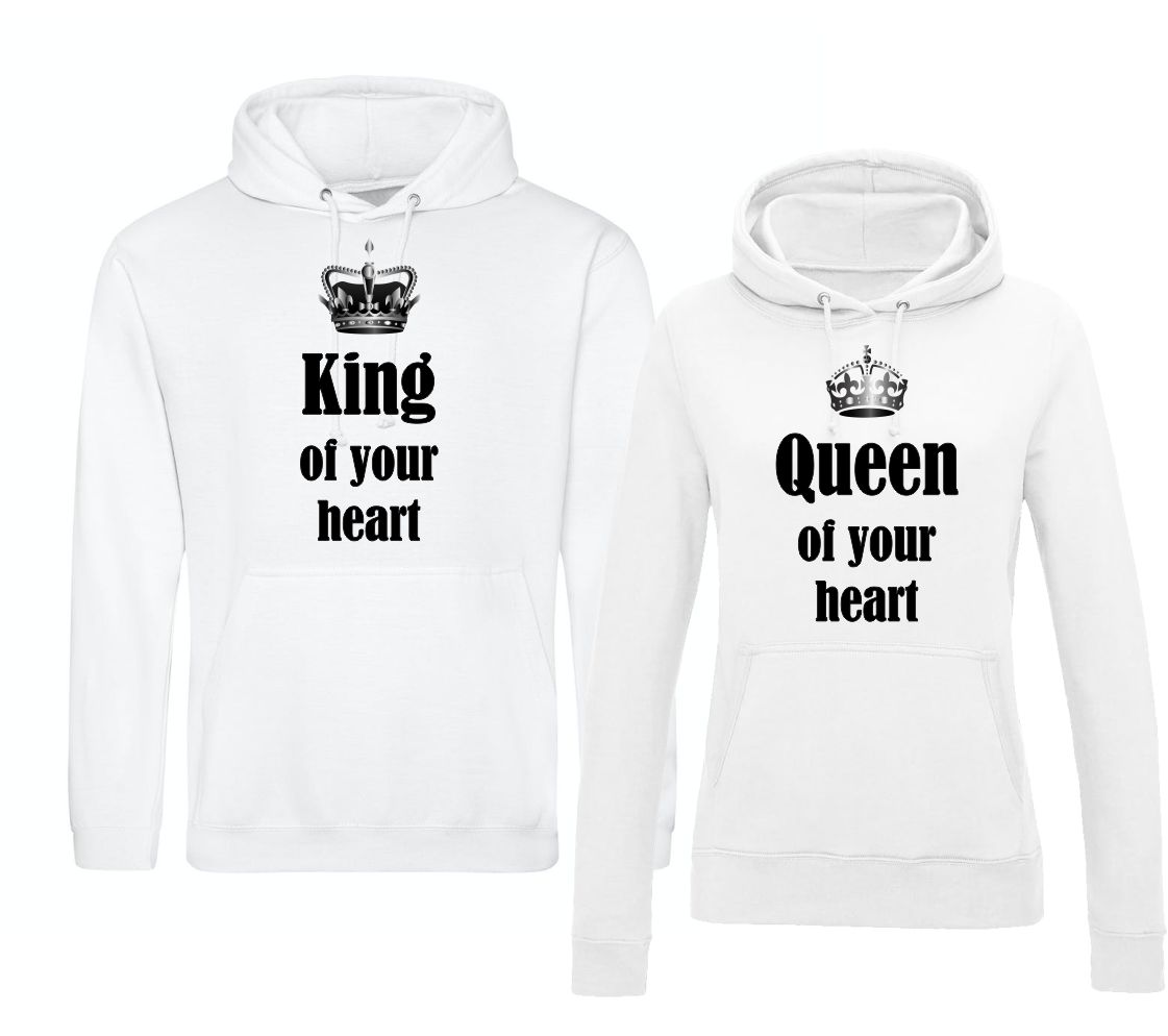 Mikiny pre páry King / Queen of your heart