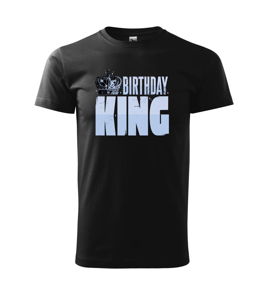Pánske tričko Birthday King