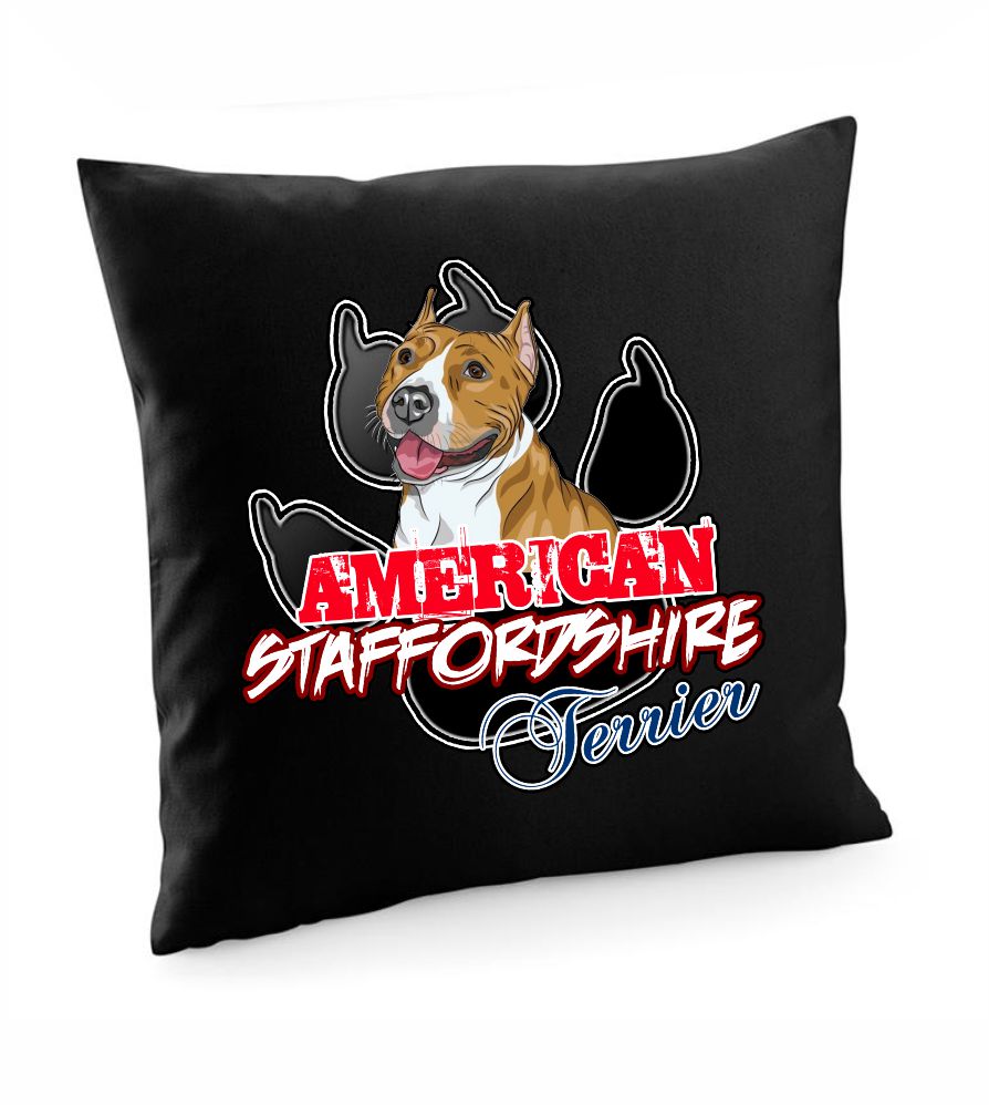 Bavlnený vankúš American stafforshire terrier