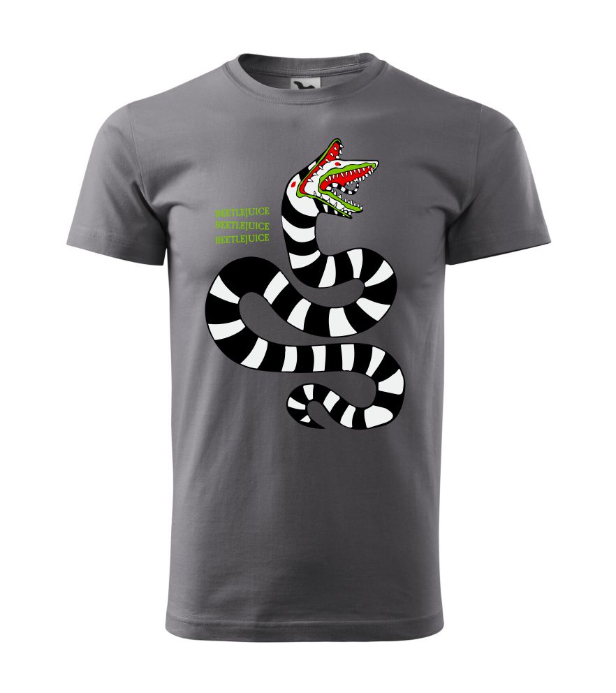 Tričko s potlačou Beetlejuice snake