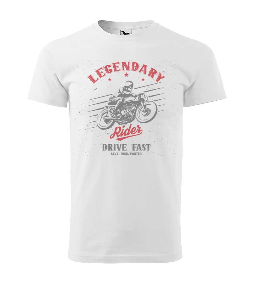 Moto tričko Legendary rider