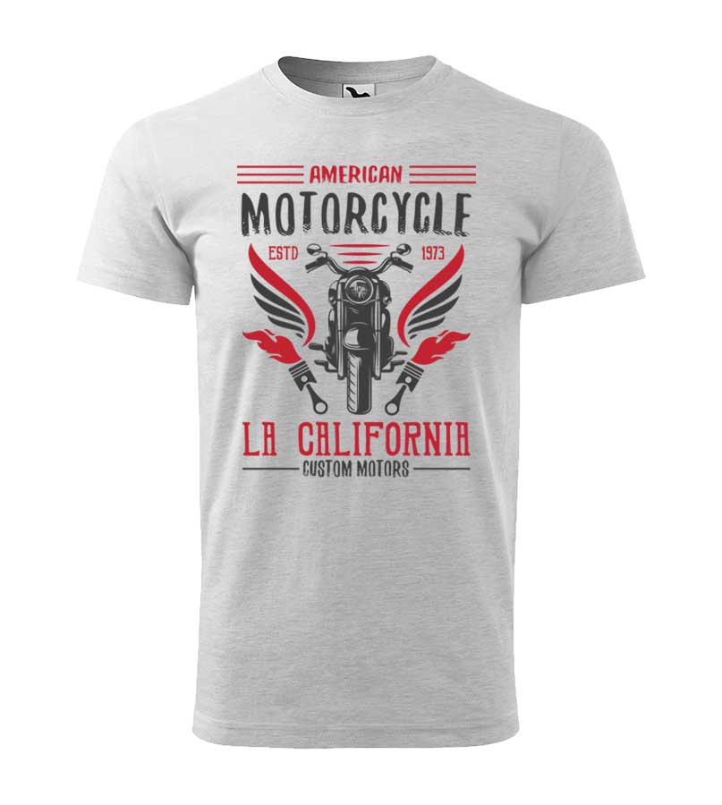 Moto tričko American motorcycle