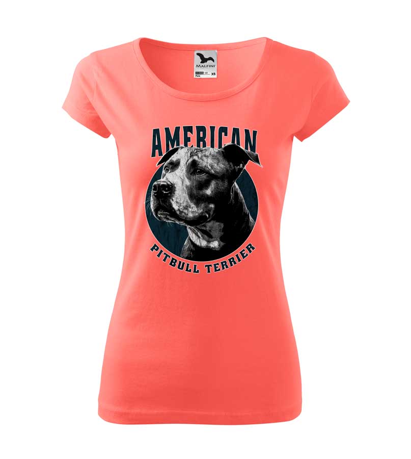 Dámske tričko American pitbull terrier