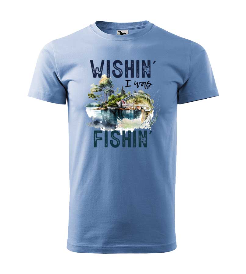 Rybárske tričko Wishin fishin