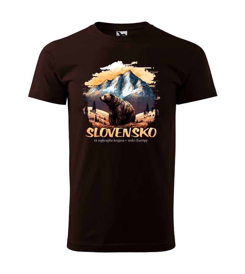 Turistické tričko Slovensko