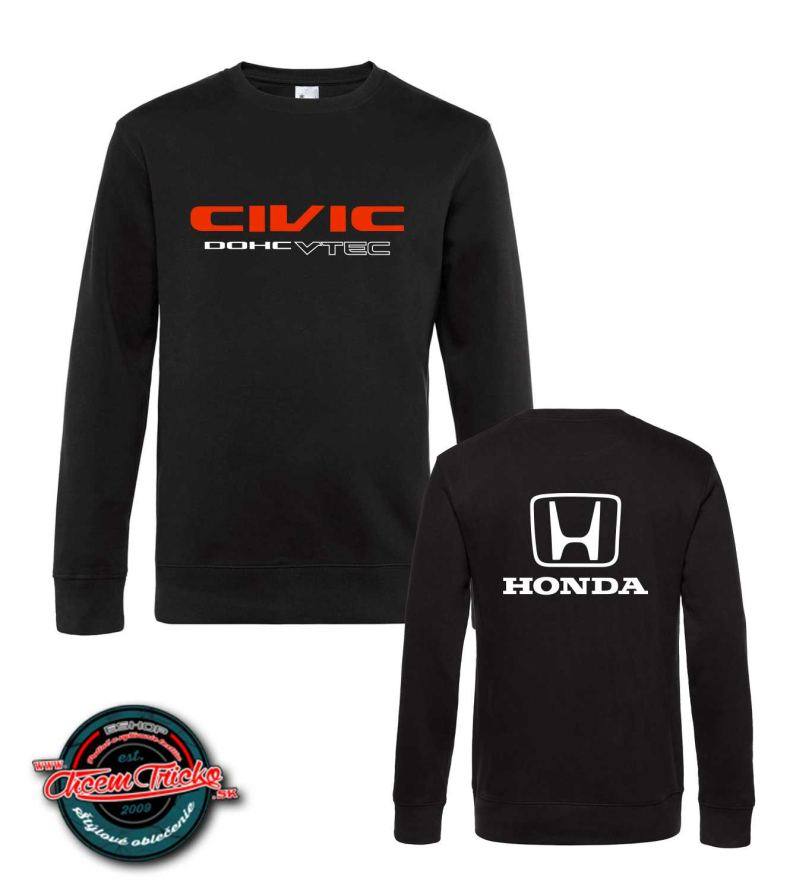 Mikina s motívom Honda Civic
