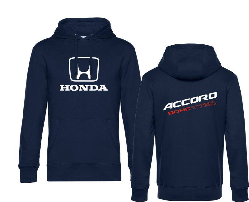 Kapucová mikina s motívom Honda Accord