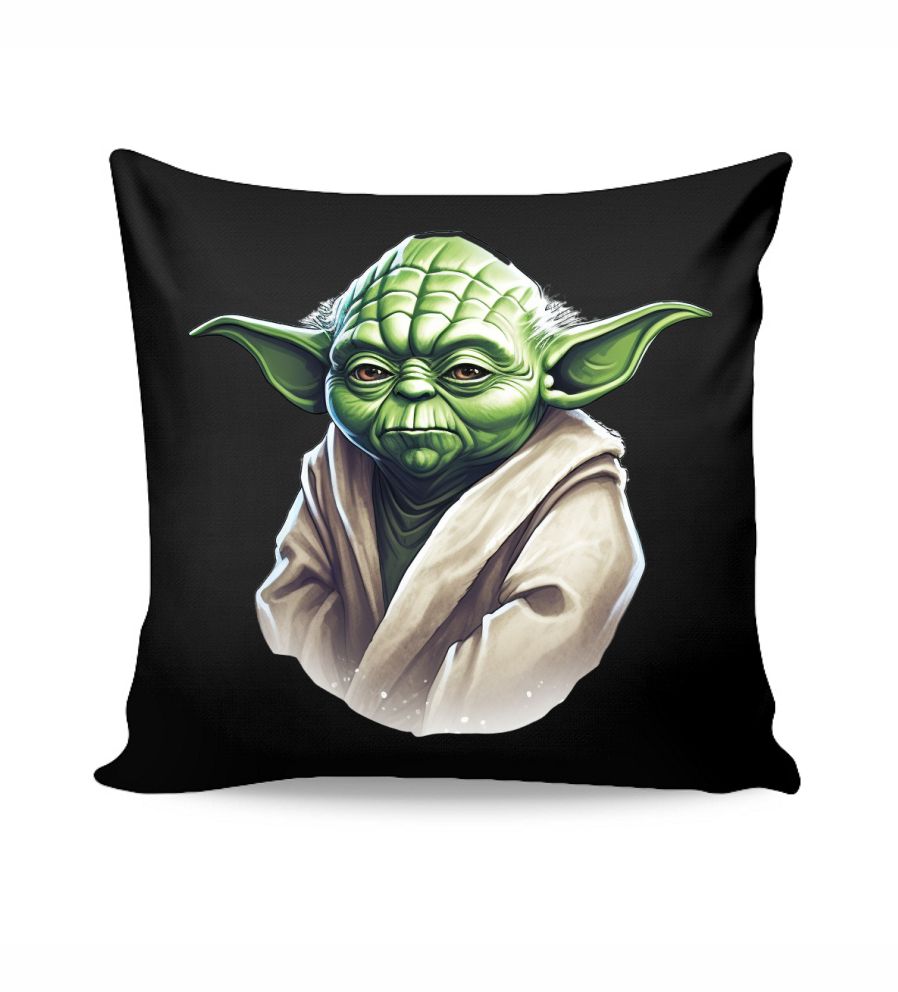 Bavlnený vankúš Star wars Yoda
