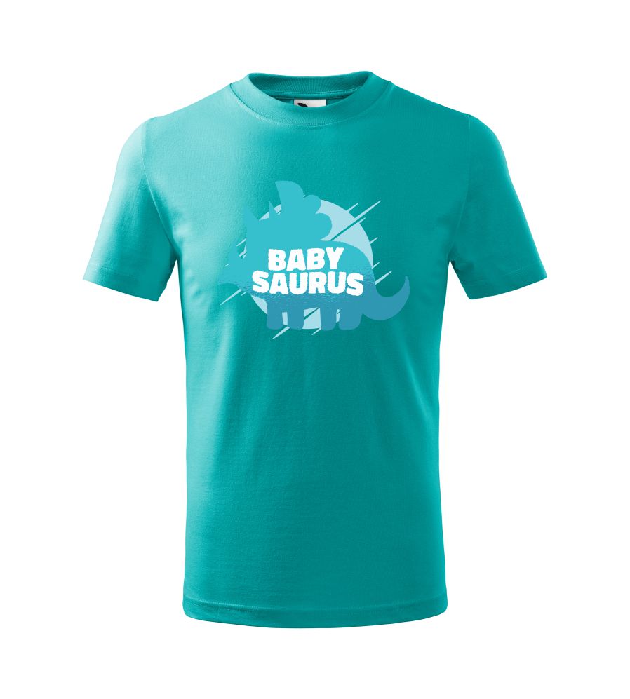 Detské tričko s potlačou Babysaurus