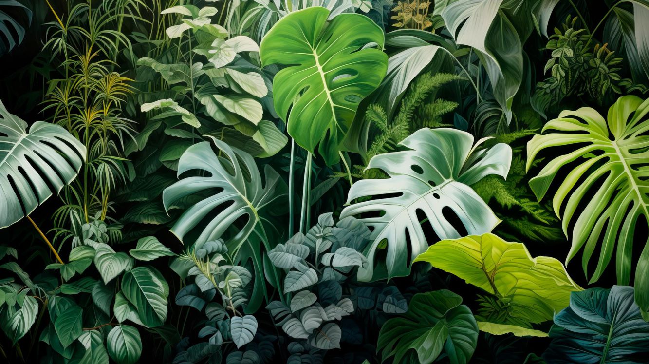 Obraz na plátne - Tropical leaves