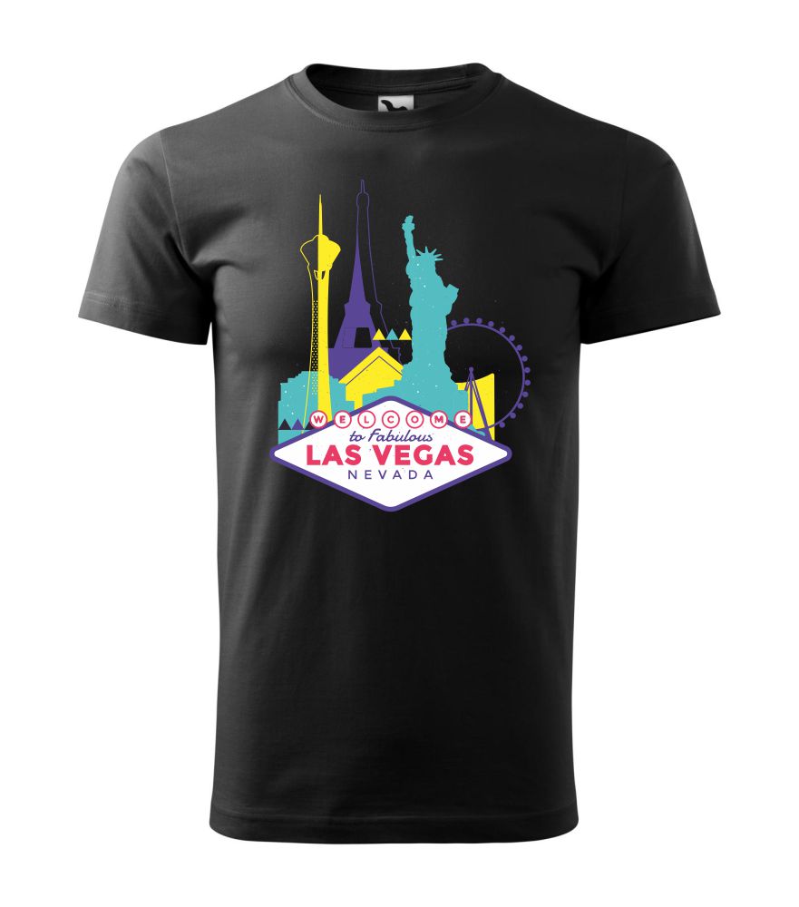 Tričko s potlačou Las Vegas