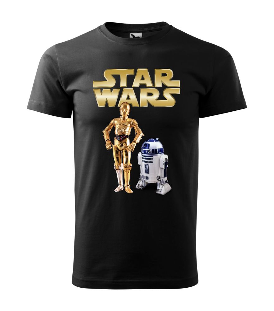 Tričko Star Wars droids