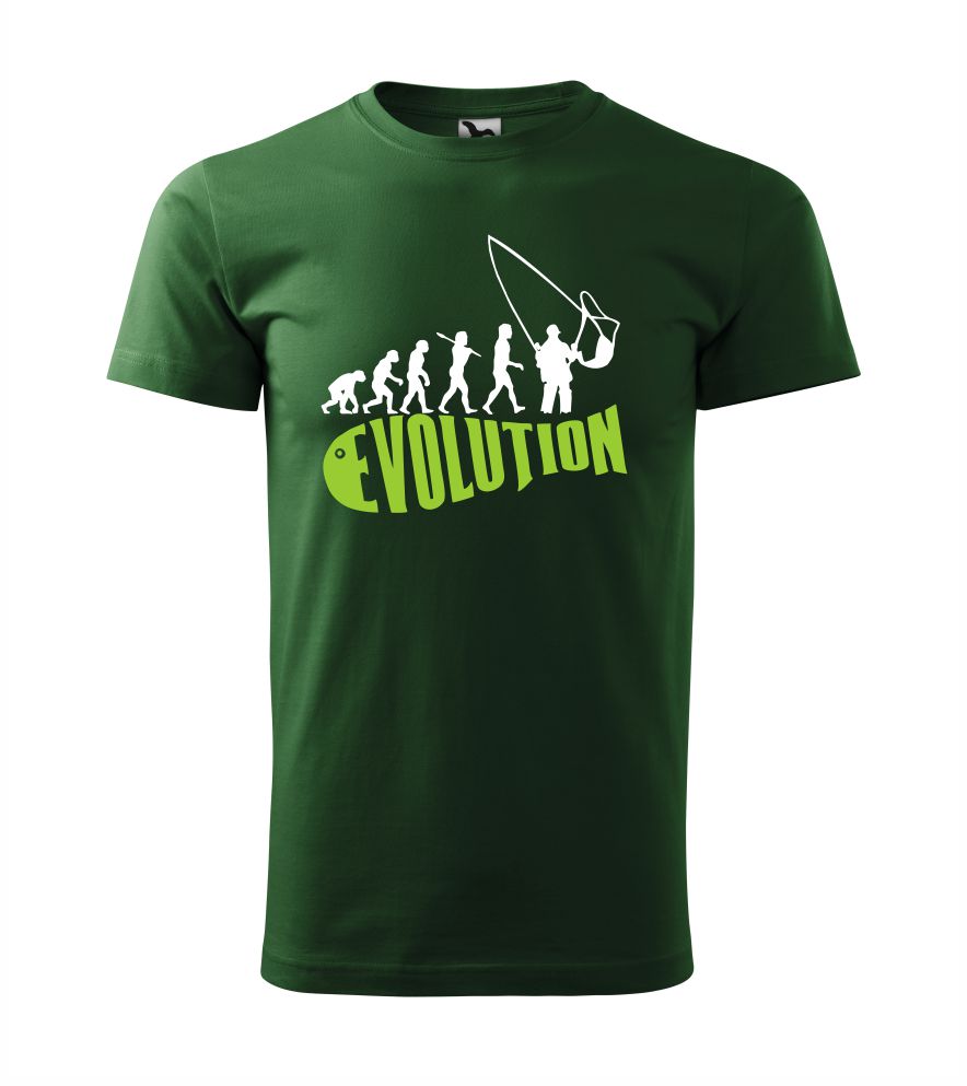Tričko s motívom Fishing evolution