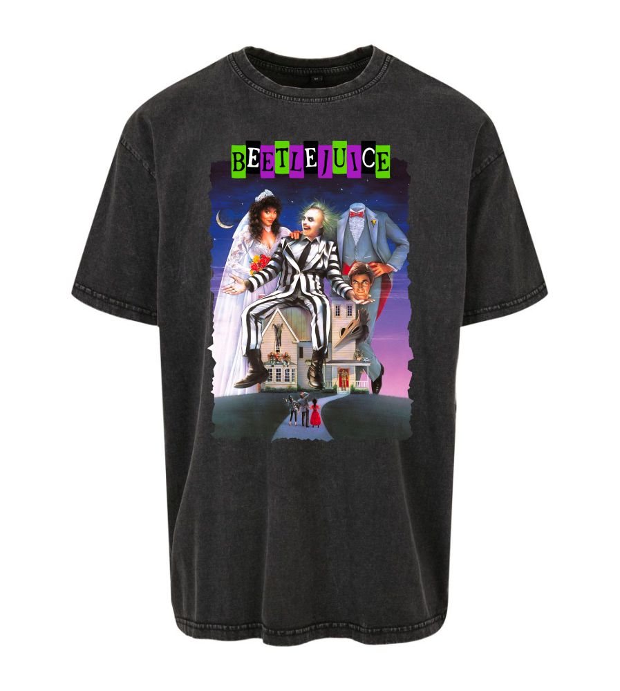 Unisex tričko oversize Beetlejuice
