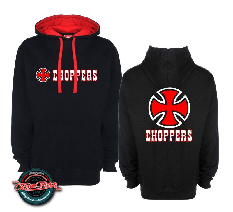 Mikina s kapucňou Choppers