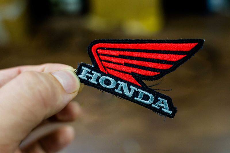 Nášivka s motívom Honda2