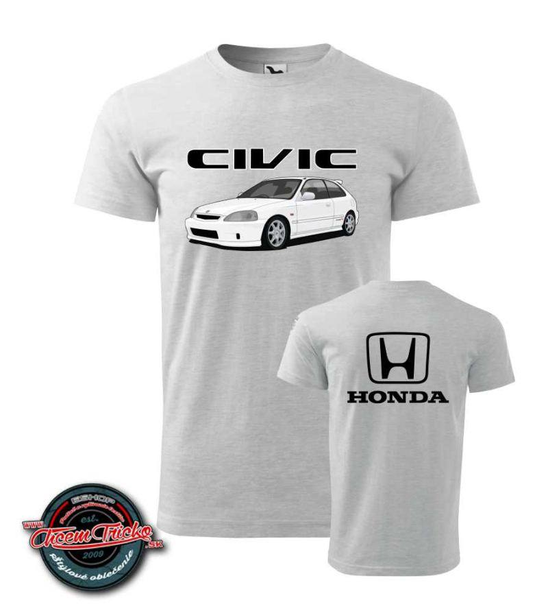Tričko s motívom Honda Civic