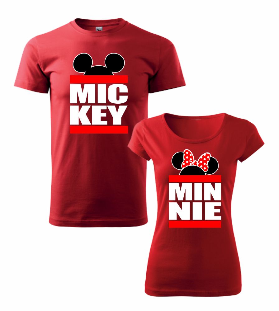 Tričká s potlačou Mickey / Minnie