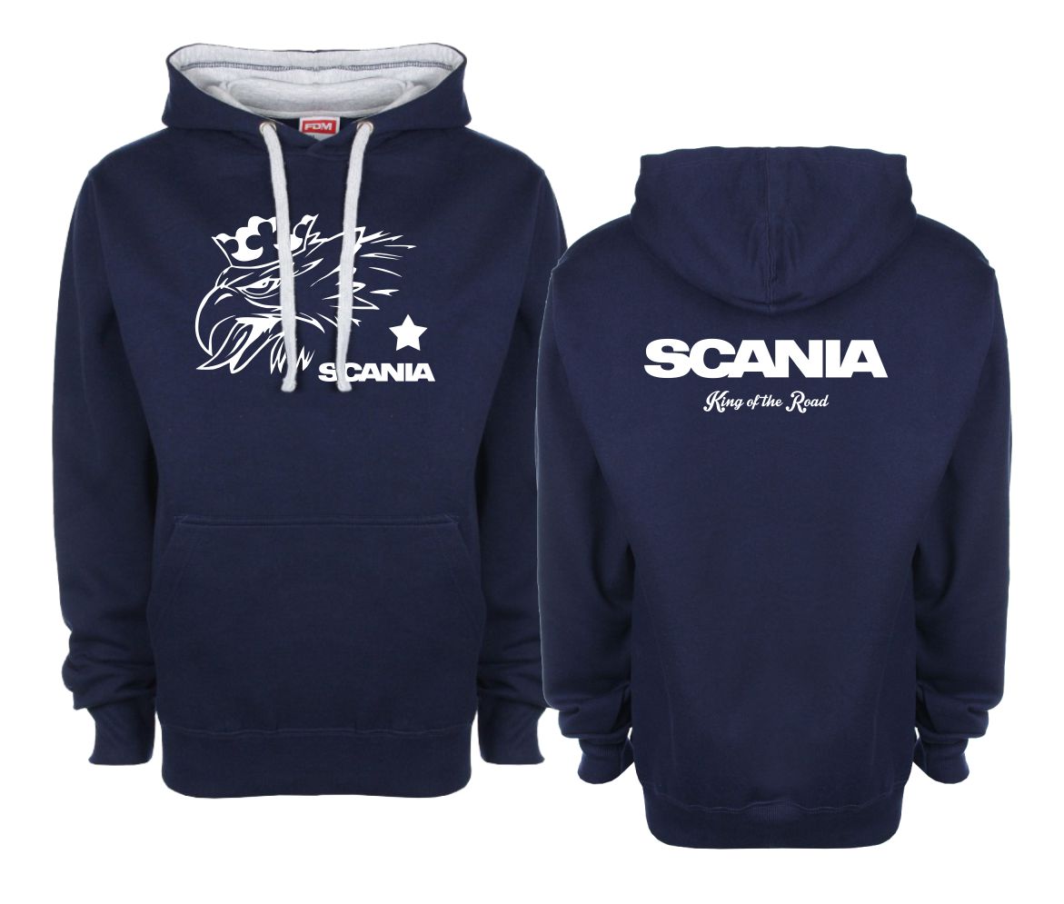 Kapucová mikina s motívom Scania