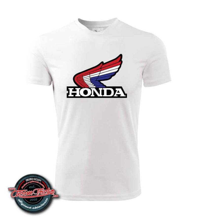 Funkčné Cool-DRY moto tričko s potlačou Honda retro