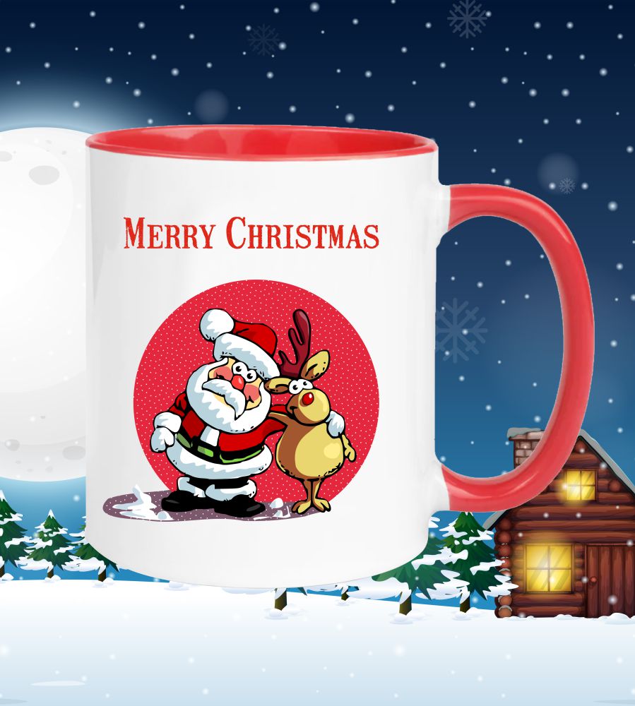 Hrnček Santa a sobík